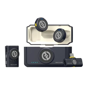 میکروفون یقه ای بی سیم هالی لند مدل LARK M2 MINI COMBO